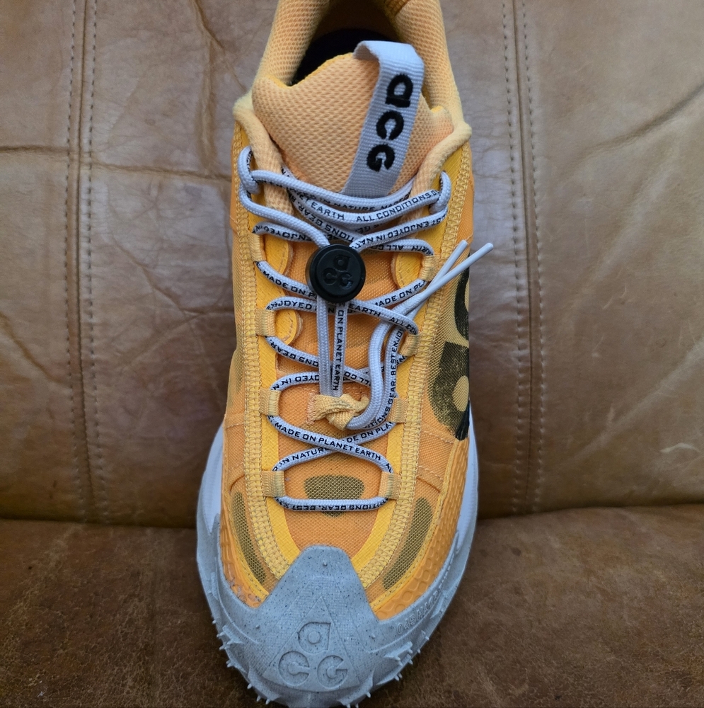 Nike Acg Orange and White Sneakers